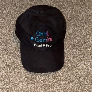 Black Pixel 9 Pro Cap